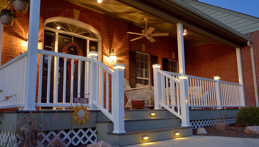 Porch and Deck Construction Example - Slideshow